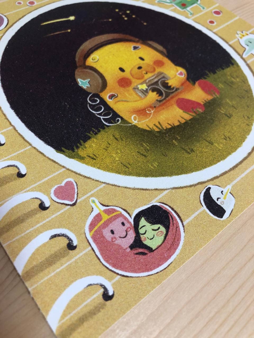 Print Hora de Aventuras | Fanart Jake el perro | Ilustración impresa Adventure Time
