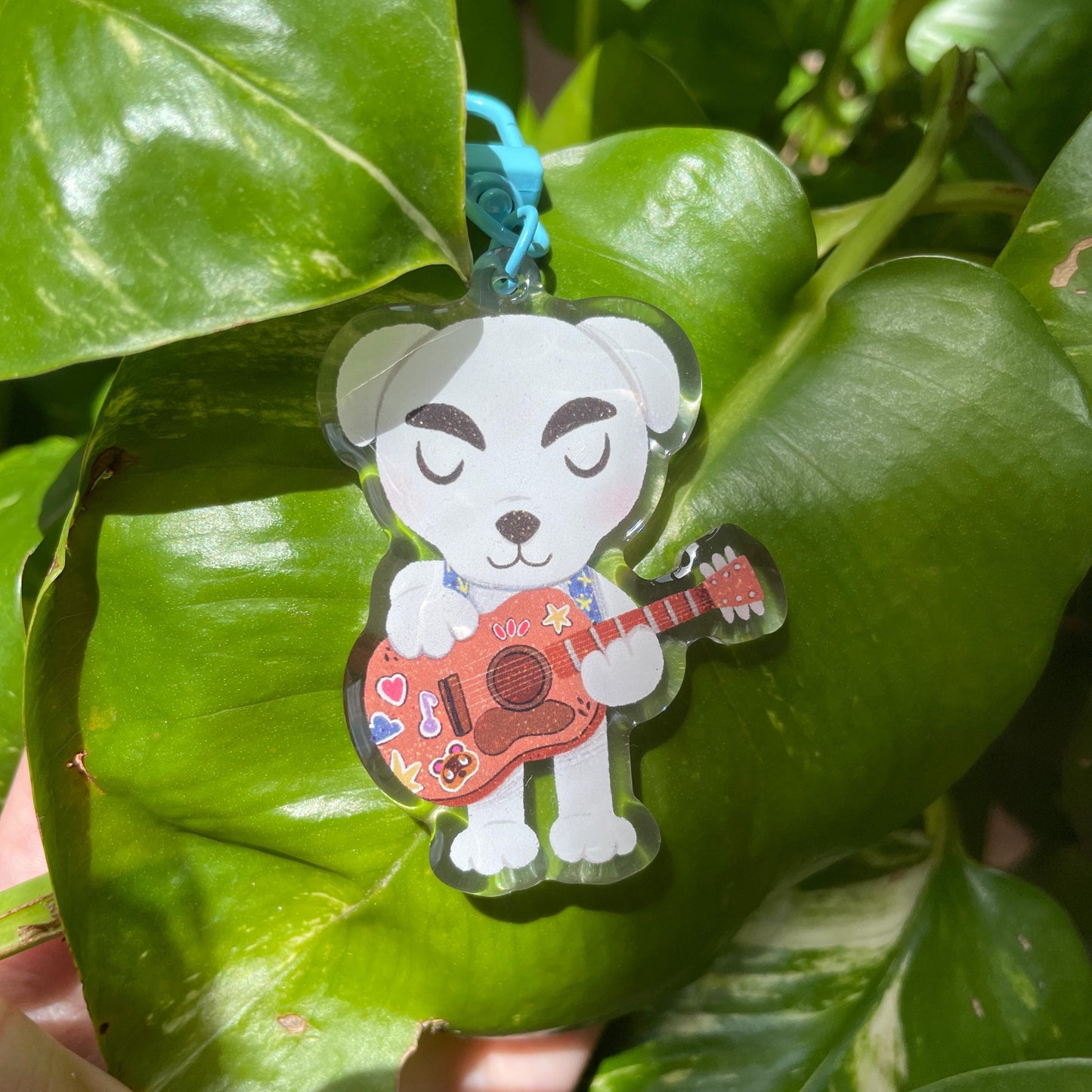 Totakeke Keyring | K.K. Slider Animal Crossing Llavero | New Horizons | Llavero colgante regalo llaves mochila Keychain
