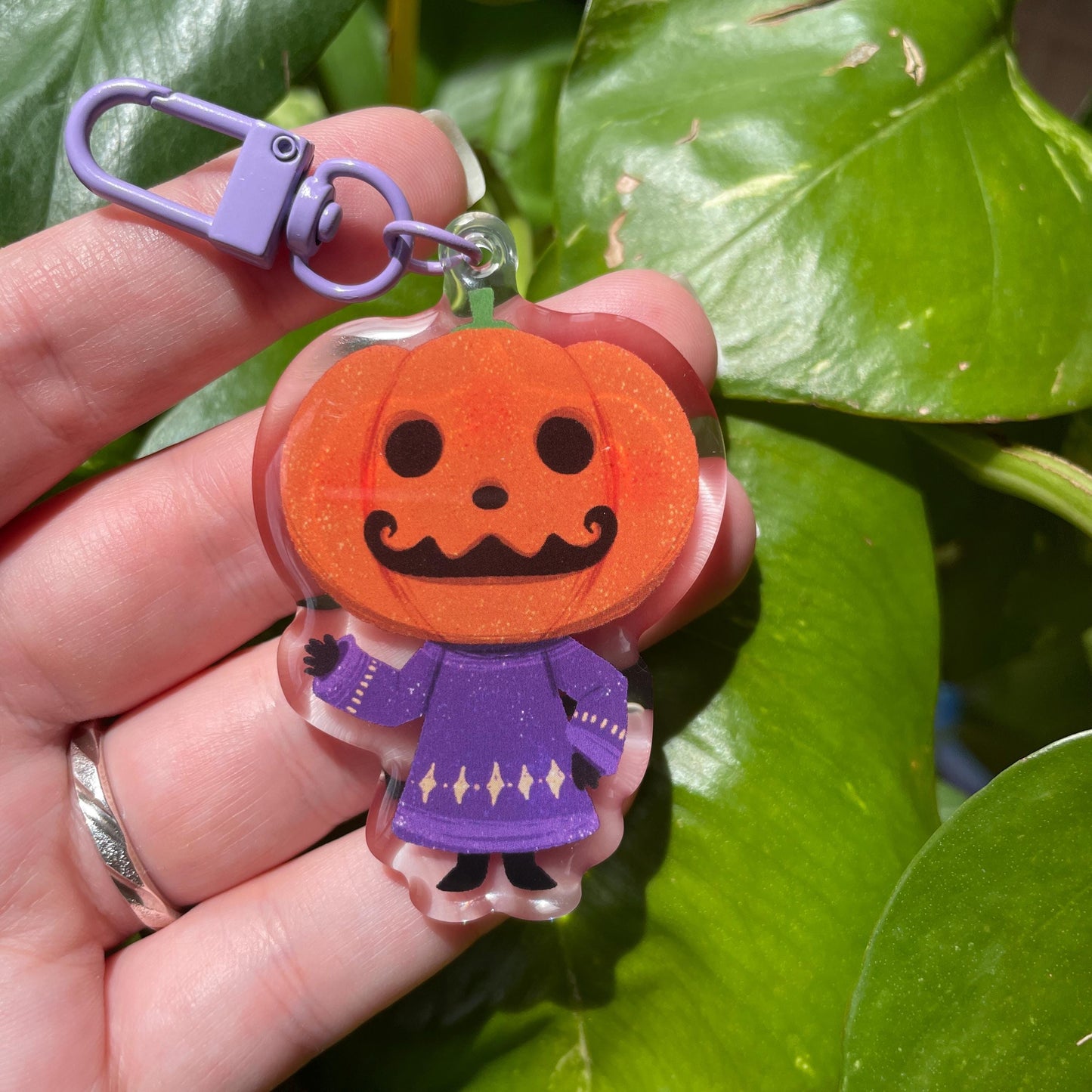 Soponcio Keyring | Jack Halloween Animal Crossing Llavero | New Horizons | Llavero colgante regalo llaves mochila Keychain