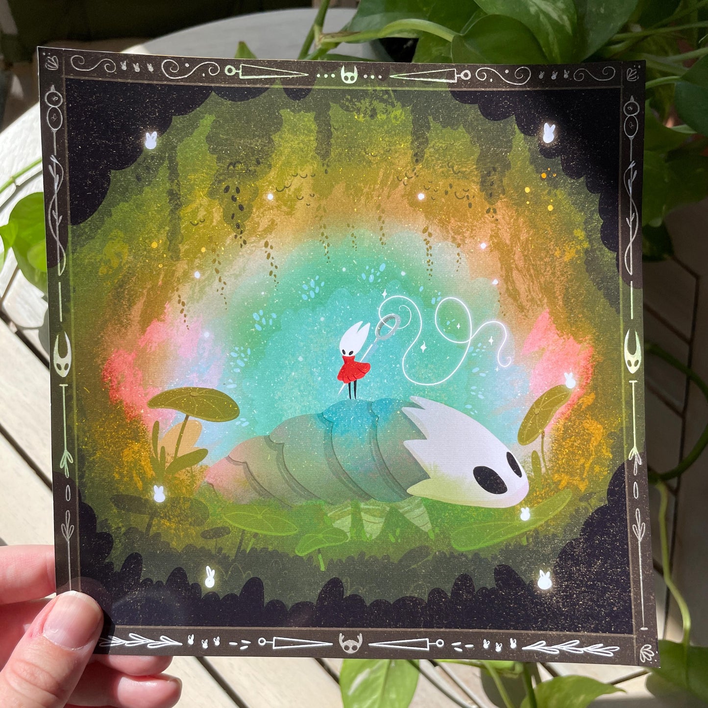 Print Hornet Silksong: Ilustración impresa de la colección Hollow Knight