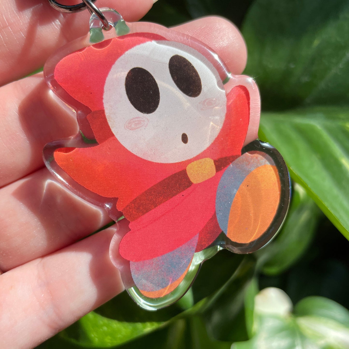 Llavero Shy-Guy | Keyring Keychain Acrilico colgante regalo llaves mochila Keychain