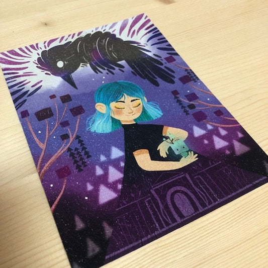 Print Gris | Fanart Gris | Ilustración Gris | | Gris Game Fan Art