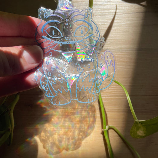 Derpy Suncatcher, Pegatina atrapasol reutilizable para ventana. Las guerreras K-Pop