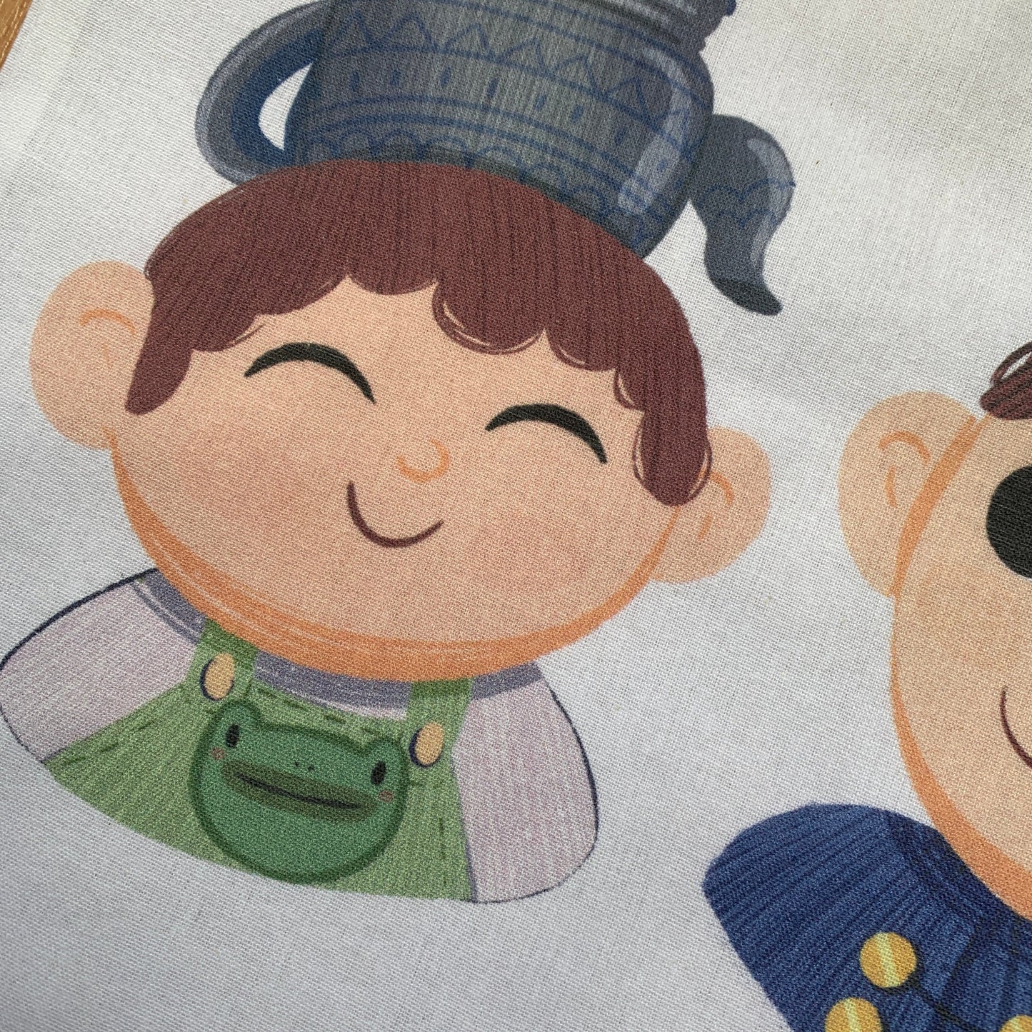Tote Bag Over The Garden Wall | Bolsa Tela Fanart Mas Allá del Jardín | Fan Art Wirt & Greg 100% Algodón 40x40cm 16x16inch