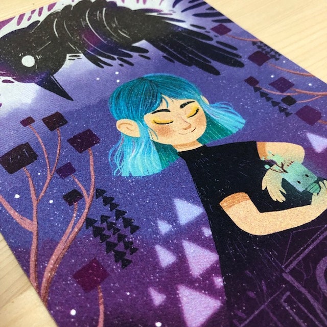 Print Gris | Fanart Gris | Ilustración Gris | | Gris Game Fan Art