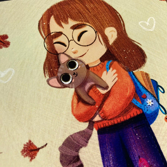 Print Cat Girl | Illustration | Ilustracion | Original Character | OC | Art Print | Draw