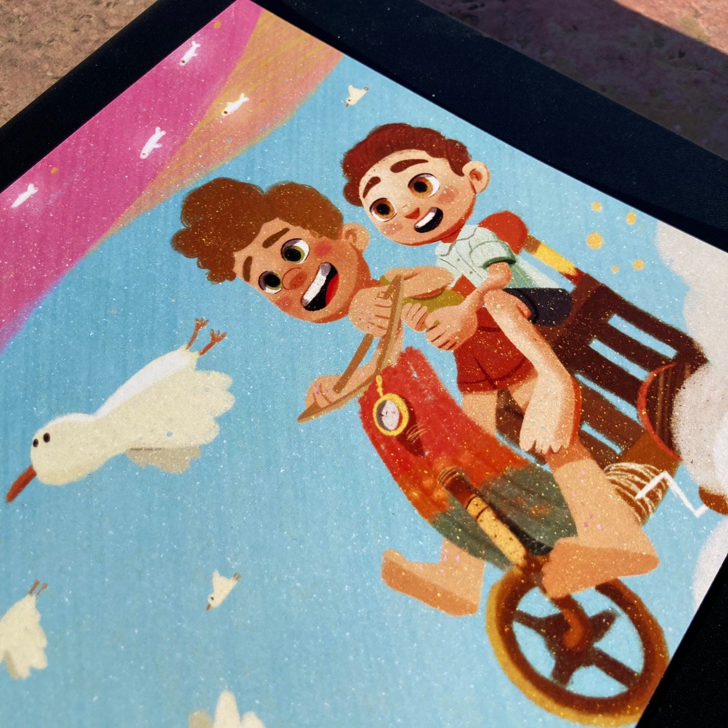 Print Luca | Fanart Luca | Ilustración Luca | Pixar Fan Art | Disney Fan Art