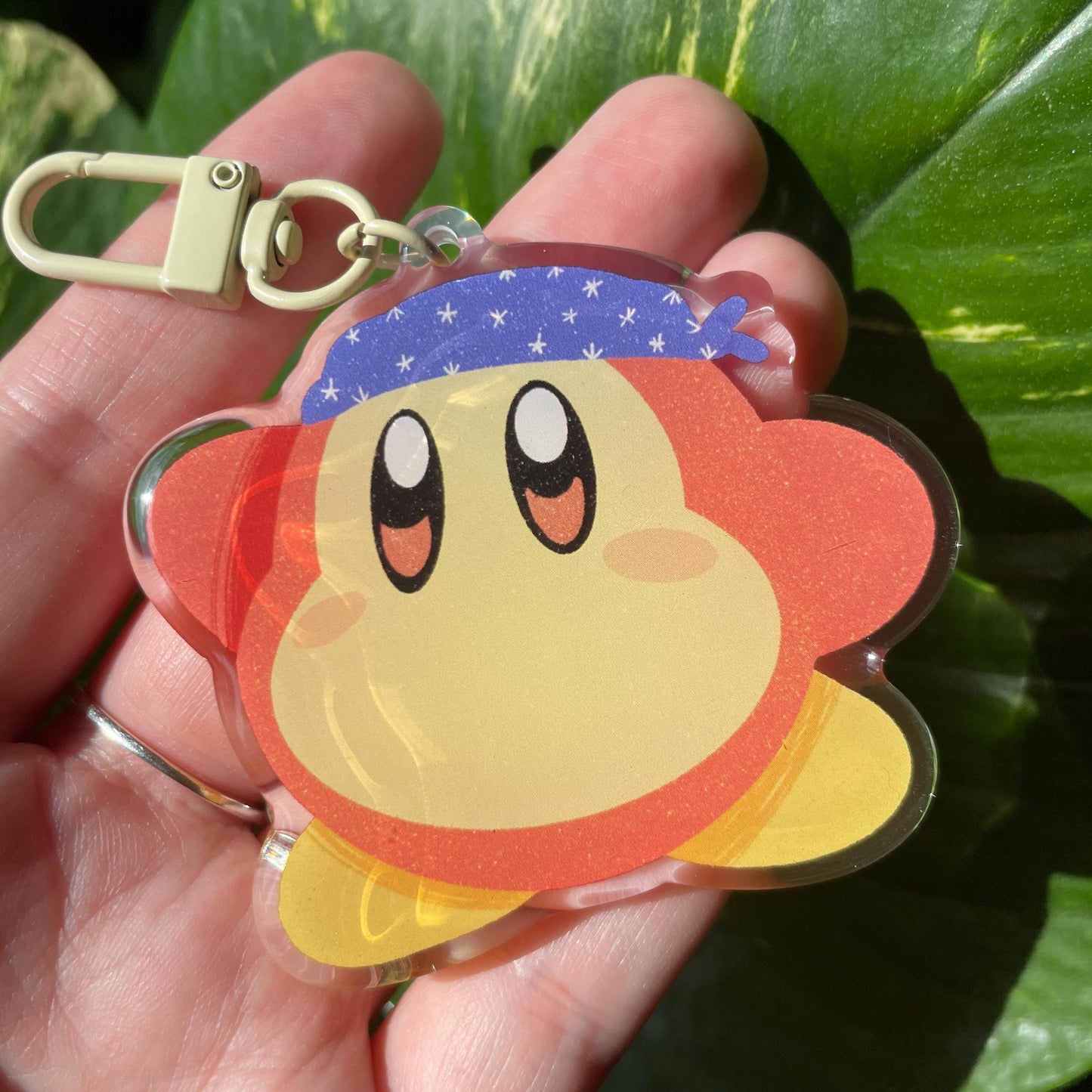 Llavero Waddle Dee Kirby |Keyring Keychain Acrilico colgante regalo llaves mochila Keychain