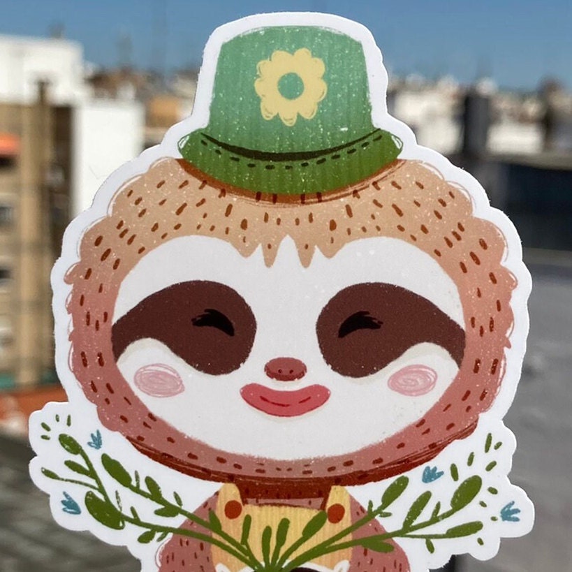 Pegatina Gandulio Animal Crossing New Horizons | Cuaderno Decoración iPad Portatil Stickers Removible