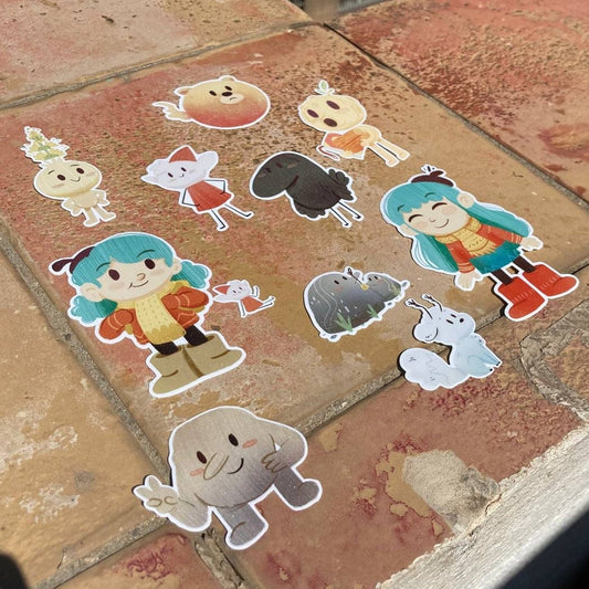 Pack de Pegatinas Hilda: Hilda Stickers Pack