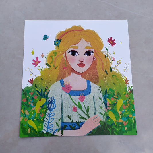 Print Redhead | Ilustración Redhead | DTIYS Illustration