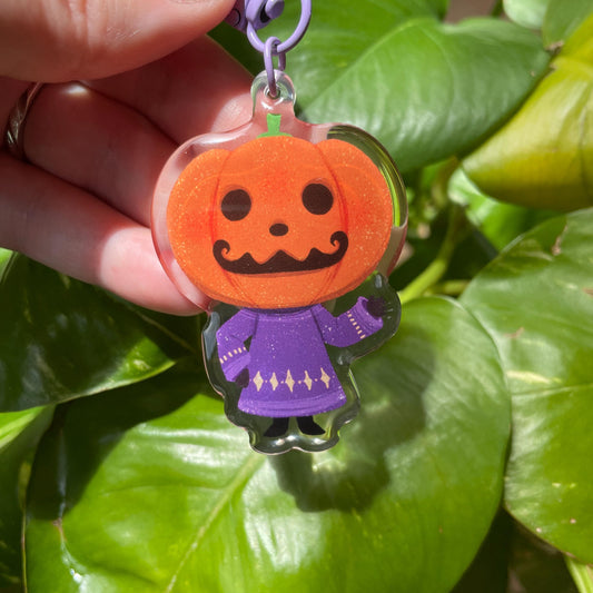 Soponcio Keyring | Jack Halloween Animal Crossing Llavero | New Horizons | Llavero colgante regalo llaves mochila Keychain