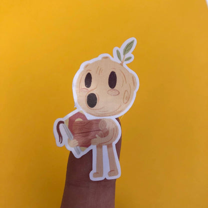 Pegatinas Hilda | Hoja de pegatinas stickers decoración | Netflix pack de pegatinas precortadas