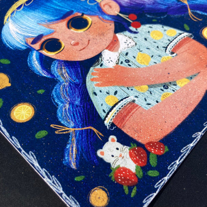 Print Lemons | Illustration | Ilustracion | Original Character | OC | Art Print | Draw | Arte | Dibujo