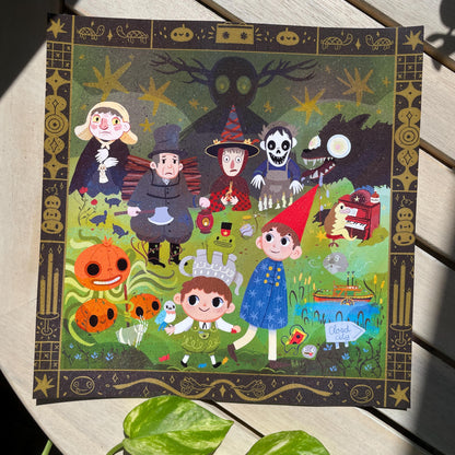 Print Over The Garden Wall World:  Fanart de la colección de ilustraciones "Over The Garden Wall"