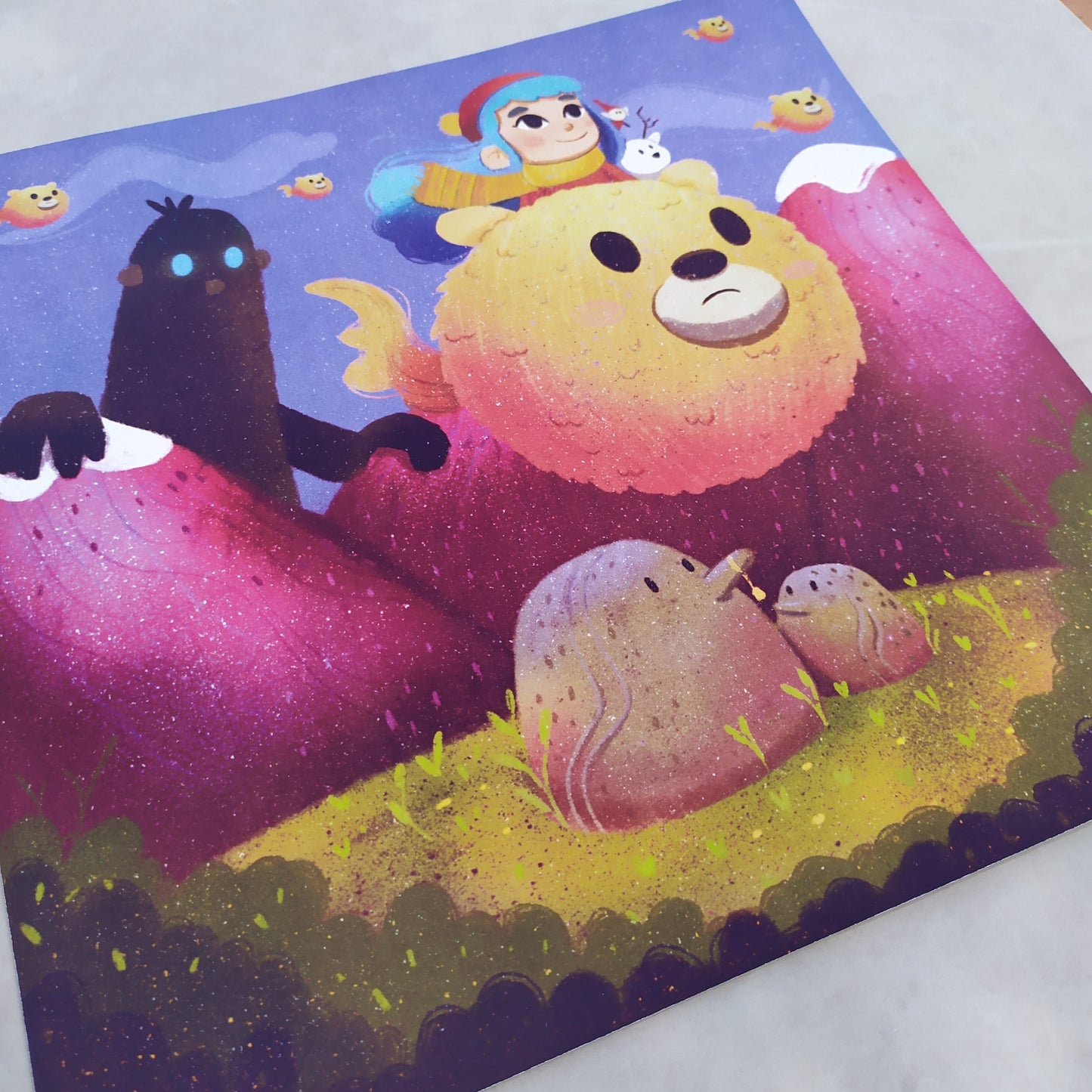 Print Hilda | Fanart Hilda | Ilustración Hilda | Netflix Fan Art | Illustration Dena Boral | Hilda The Series