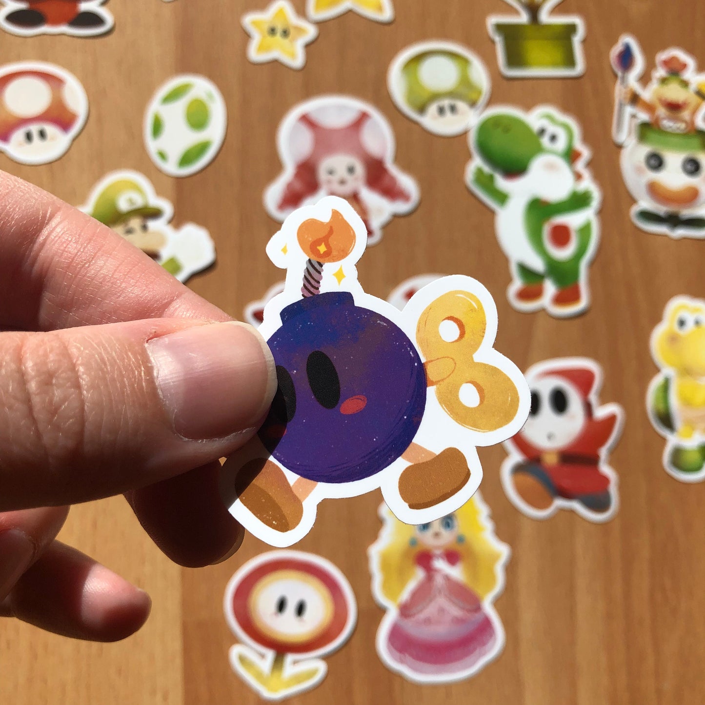 Pack Pegatinas Super Mario Bros | Stickers Pack | Fanart Nintendo