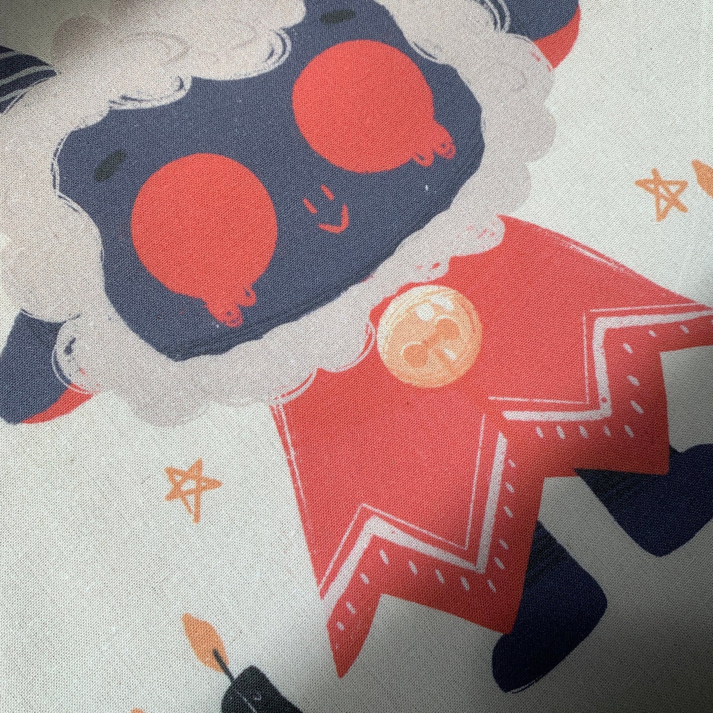 Tote Bag Cult Of The Lamb | Bolsa Tela Fanart Cult Of The Lamb | Fan Art 100% Algodón 40x40cm 16x16inch