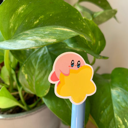 Pegatinas Kirby, Hoja de pegatinas stickers decoración, Pack de pegatinas precortadas