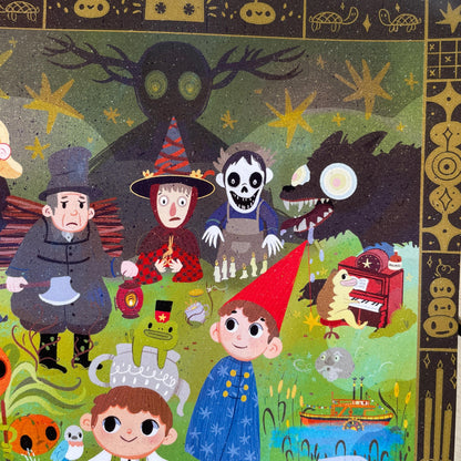 Print Over The Garden Wall World:  Fanart de la colección de ilustraciones "Over The Garden Wall"