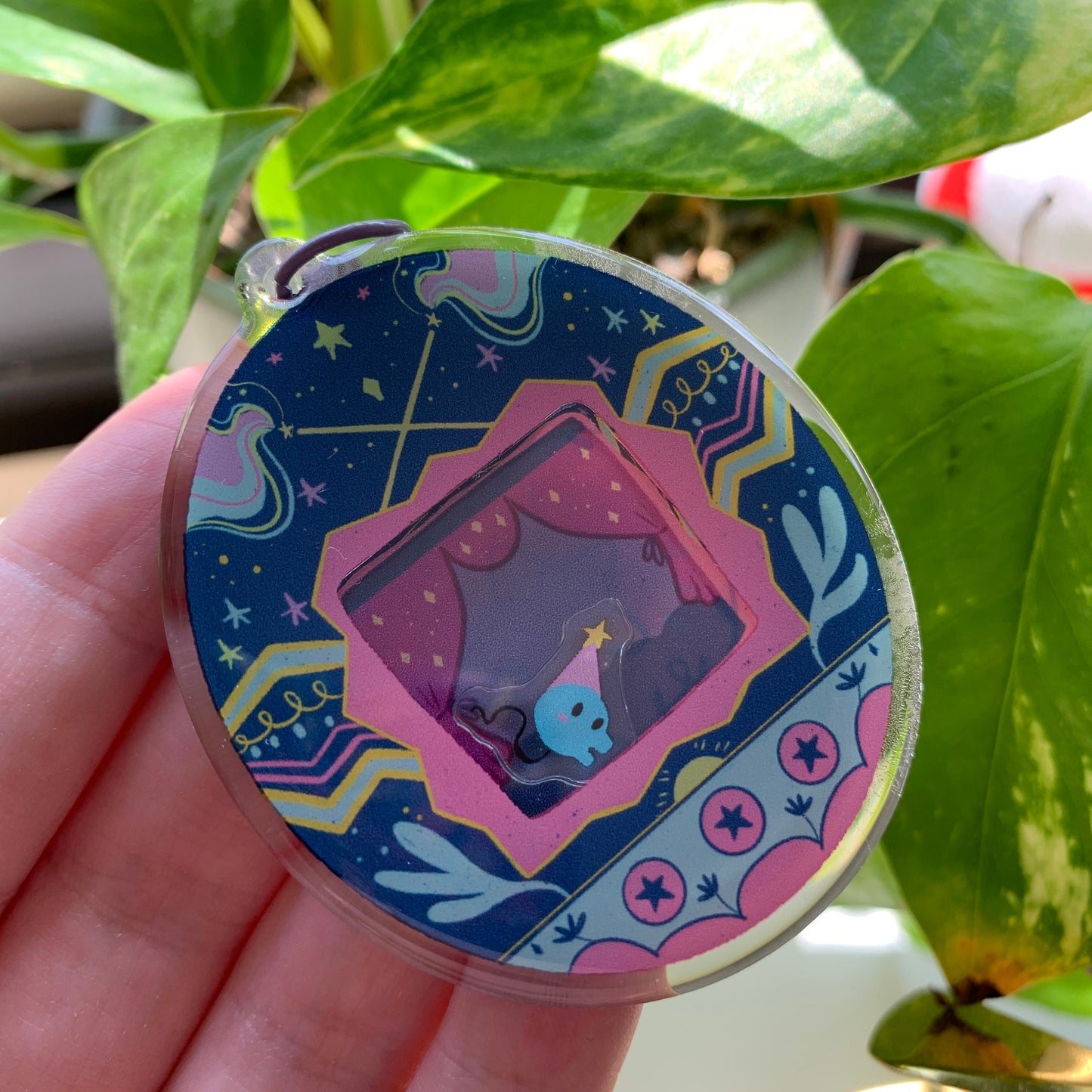 Llavero Nyorotchi fanart| Tamagotchi shaker