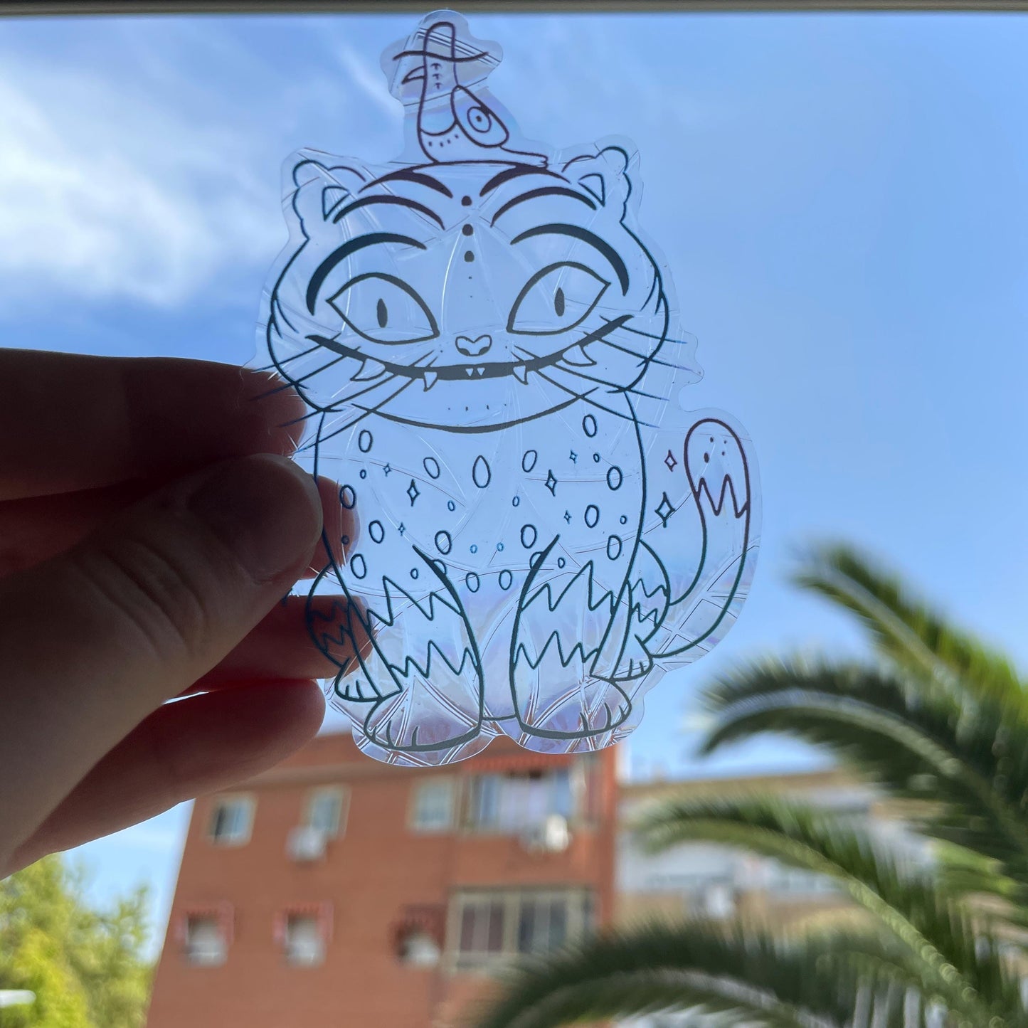 Derpy Suncatcher, Pegatina atrapasol reutilizable para ventana. Las guerreras K-Pop