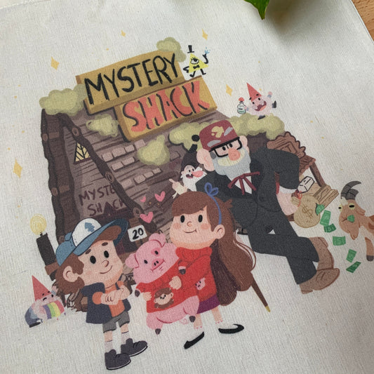 Tote Bag Gravity Falls Mistery Shack: 100% Algodón