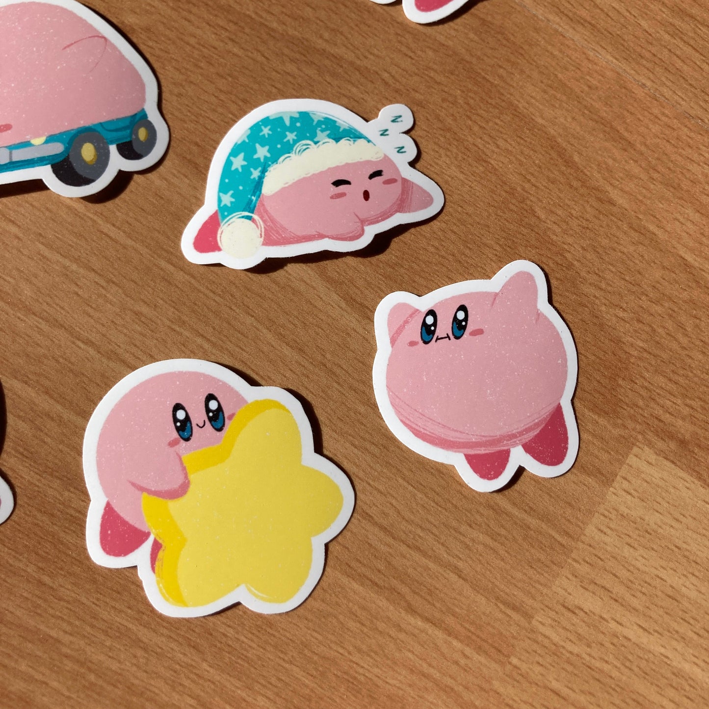 Pack Pegatinas Kirby: Stickers Pack Fanart