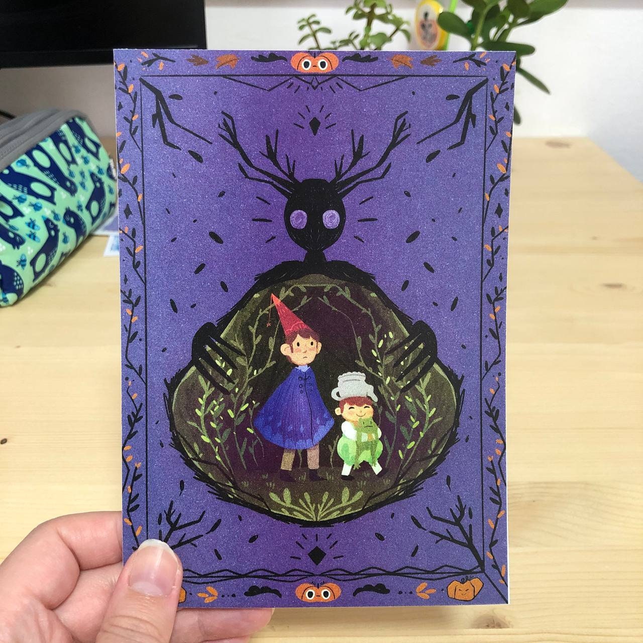 Print Más Allá del Jardín | Fanart Over the garden wall | Ilustración | Lámina ilustrada | Netflix