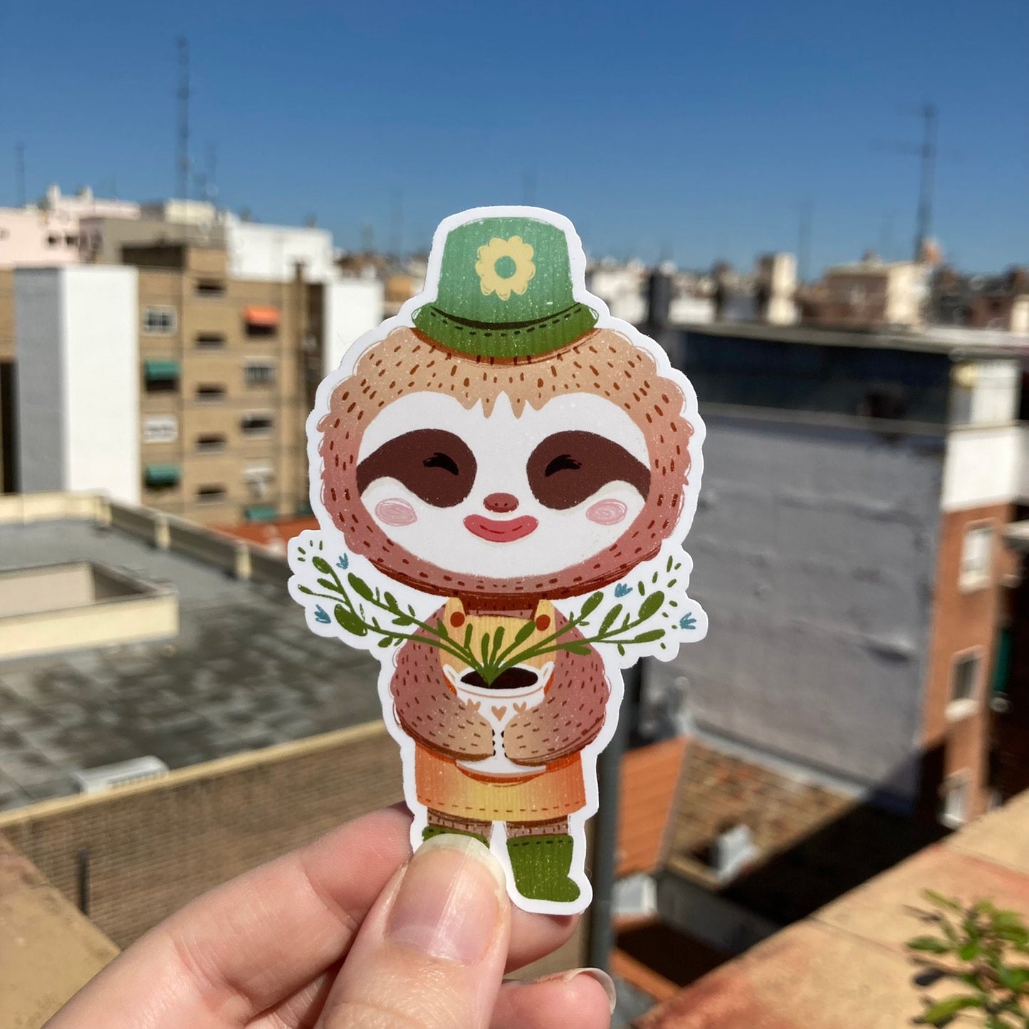 Pegatina Gandulio Animal Crossing New Horizons | Cuaderno Decoración iPad Portatil Stickers Removible