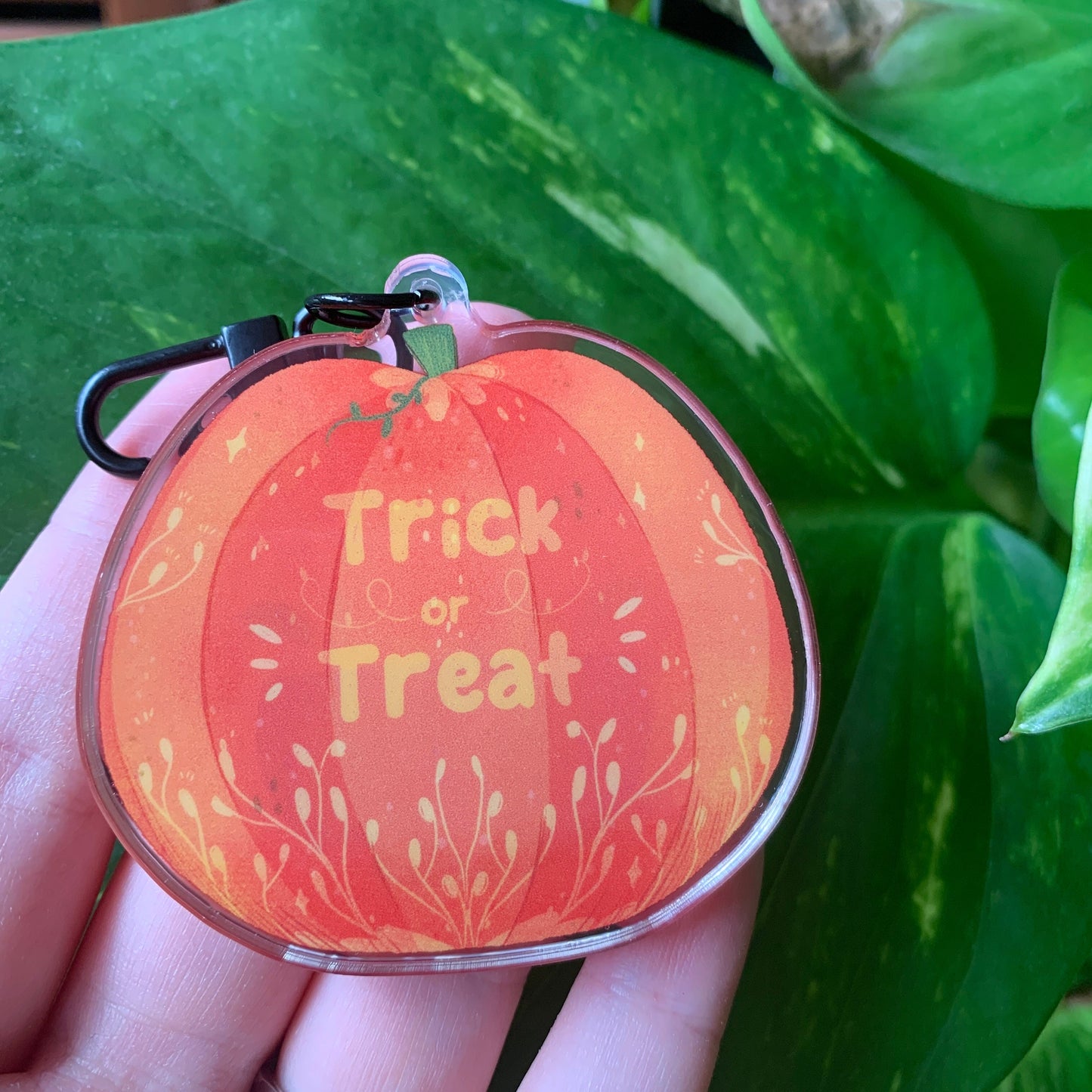 Llavero Halloween Calabaza | Tamagotchi shaker