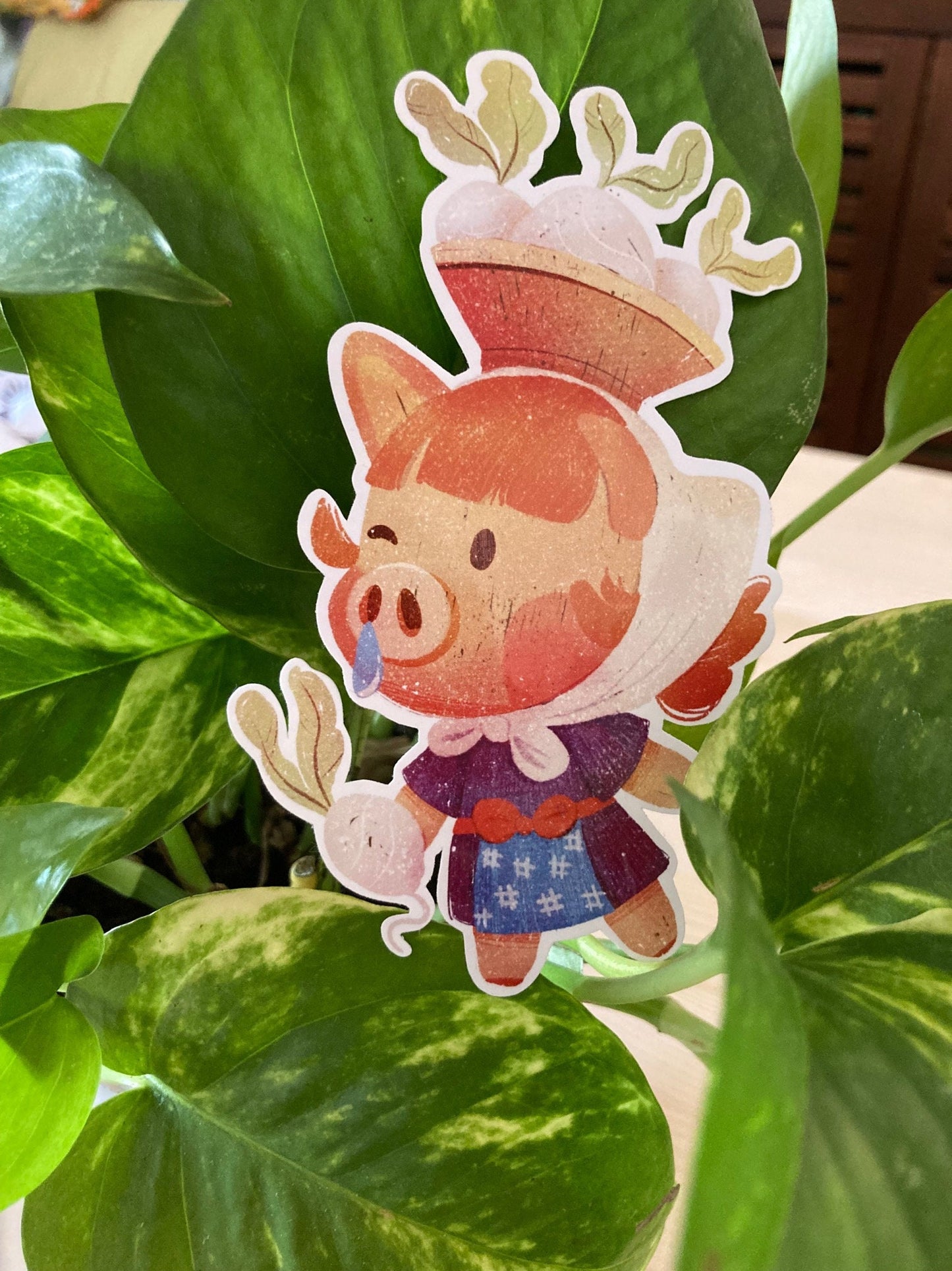 Pegatina Juliana Animal Crossing New Horizons | Cuaderno Decoración iPad Portatil Stickers | Daisy Mae  Porcelette  Jorna  Brunella