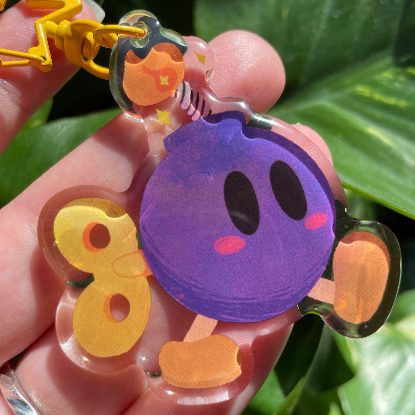 Llavero Bob-Omb | Keyring Keychain Acrilico colgante regalo llaves mochila Keychain
