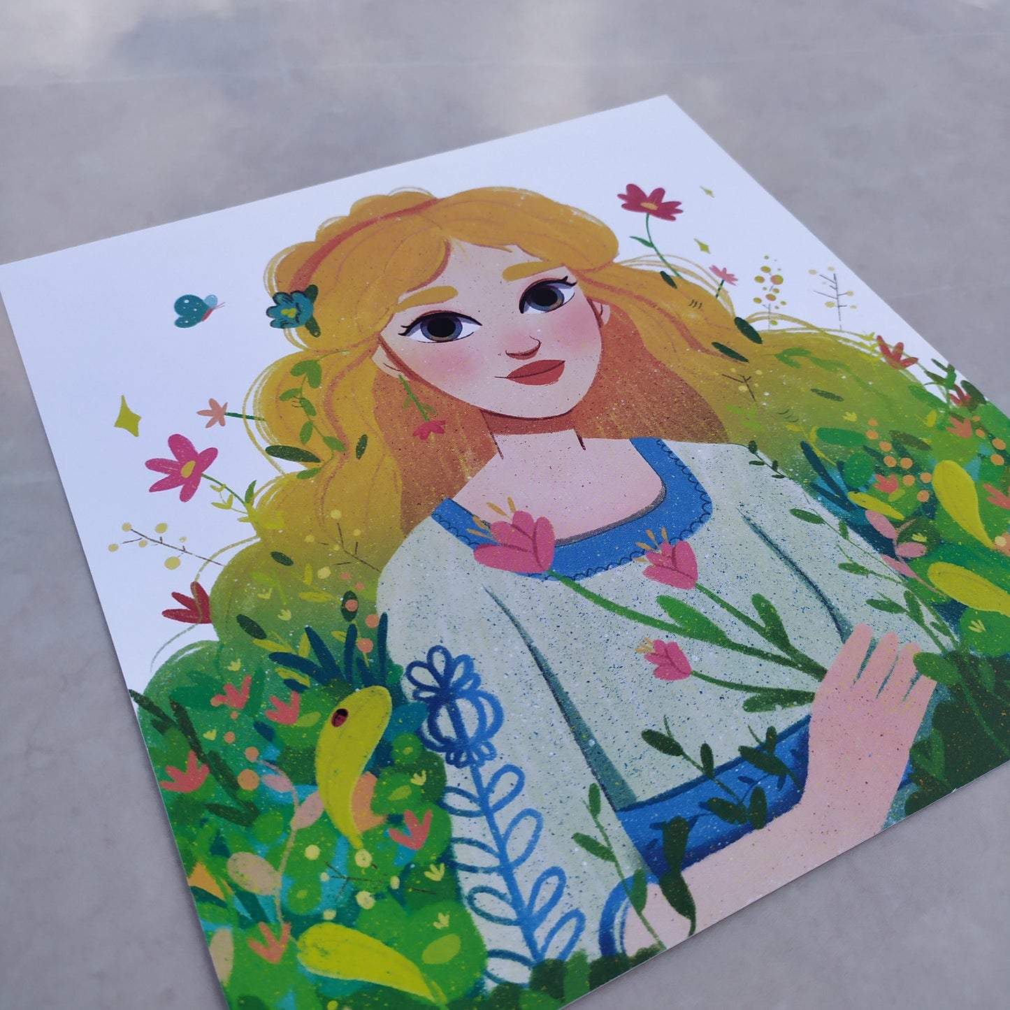 Print Redhead | Ilustración Redhead | DTIYS Illustration