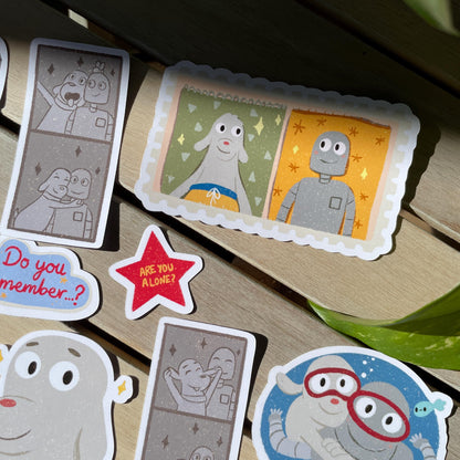 Pack Pegatinas Robot Dreams | Stickers Pack | Fanart