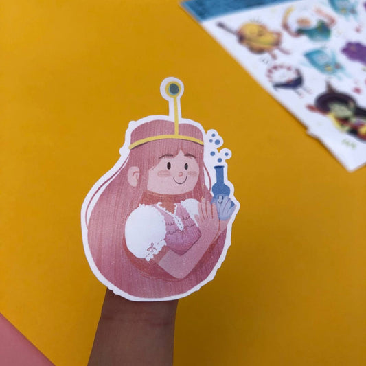 Pegatinas Hora de Aventuras Adventure Time | Hoja de pegatinas stickers decoración | Pack de pegatinas precortadas