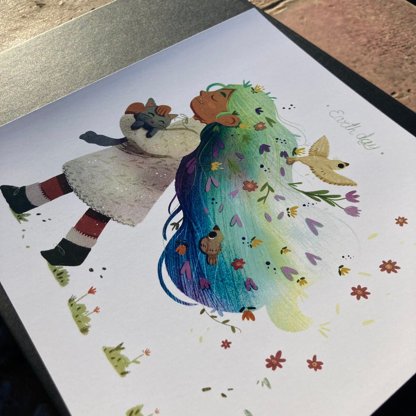 Print Earth Day | Illustration | Ilustracion | Original Character | OC | Art Print | Draw