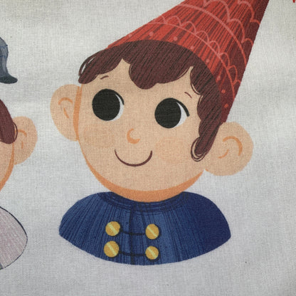 Tote Bag Over The Garden Wall | Bolsa Tela Fanart Mas Allá del Jardín | Fan Art Wirt & Greg  100% Algodón 40x40cm 16x16inch