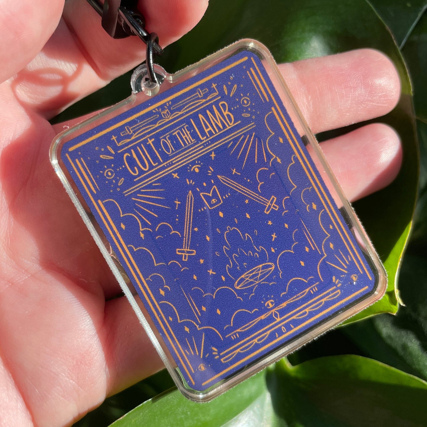 Shaker Cult of the Lamb | Tamagotchi Llavero Colgante