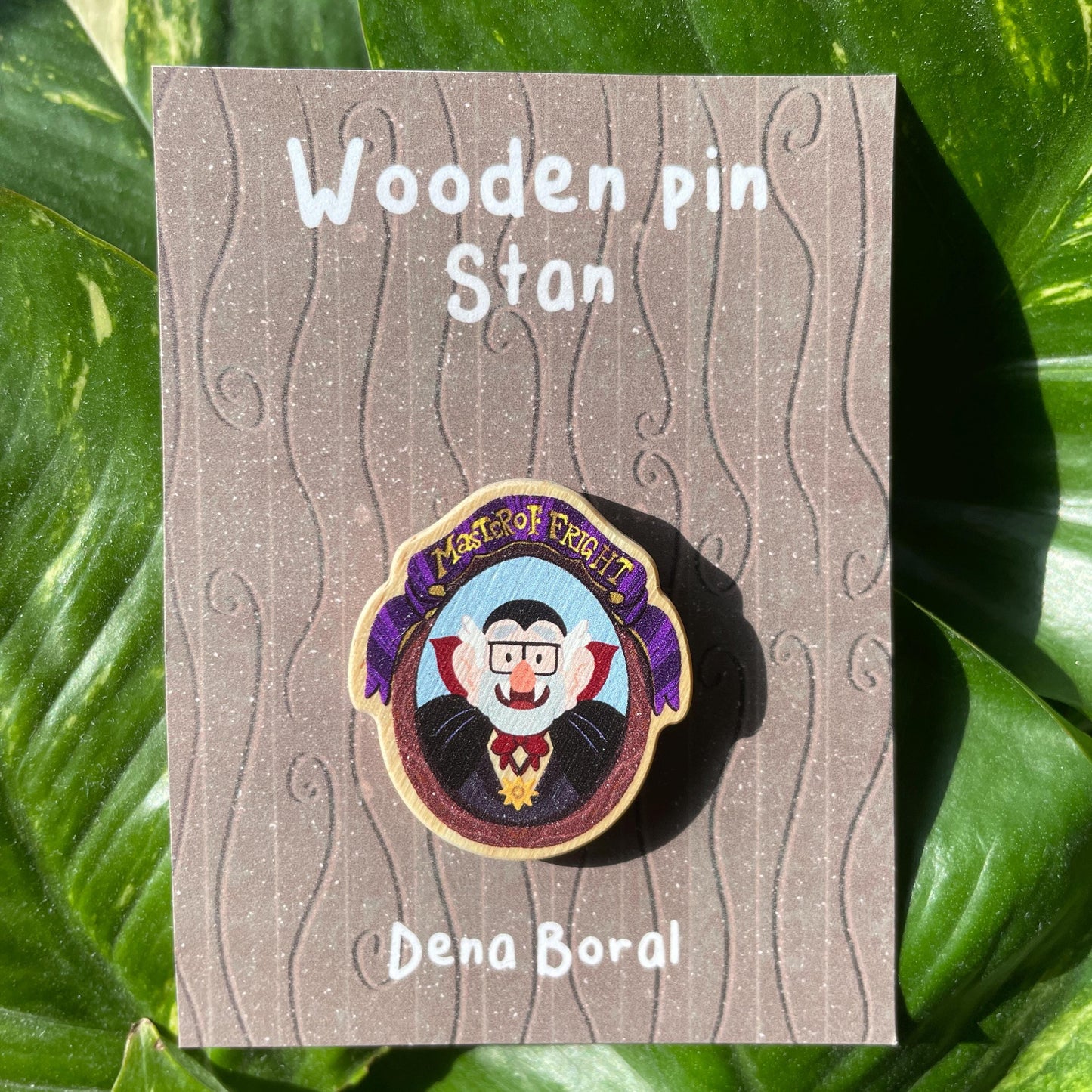 Summerween Stan Pines Gravity Falls Pin de Madera Natural