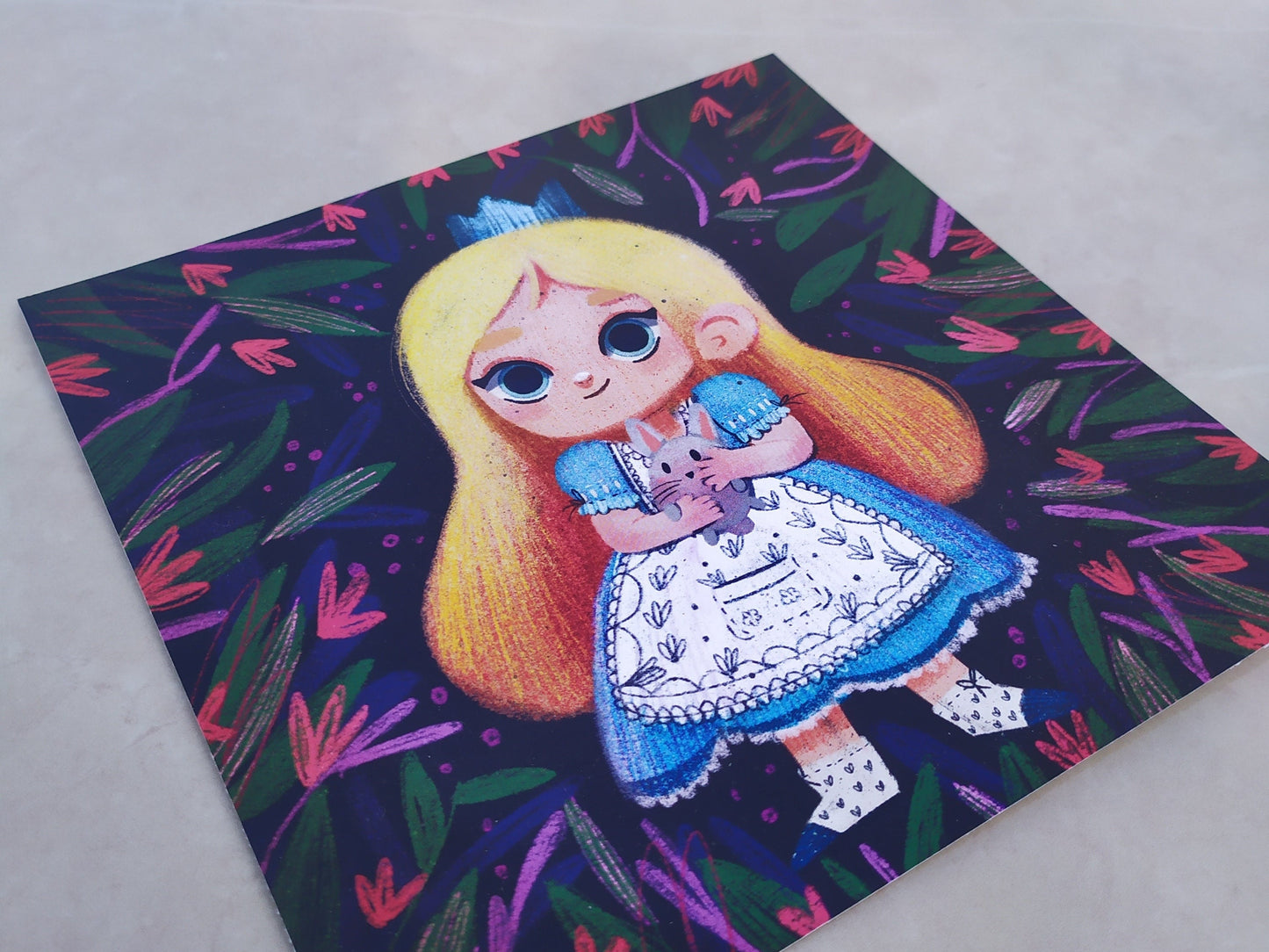 Print Alice | Ilustración Alice | Fanart Alice in Wonderland | Disney Fan Art | Alicia en el país de las maravillas