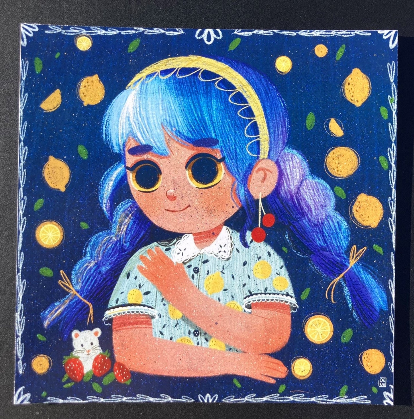 Print Lemons | Illustration | Ilustracion | Original Character | OC | Art Print | Draw | Arte | Dibujo