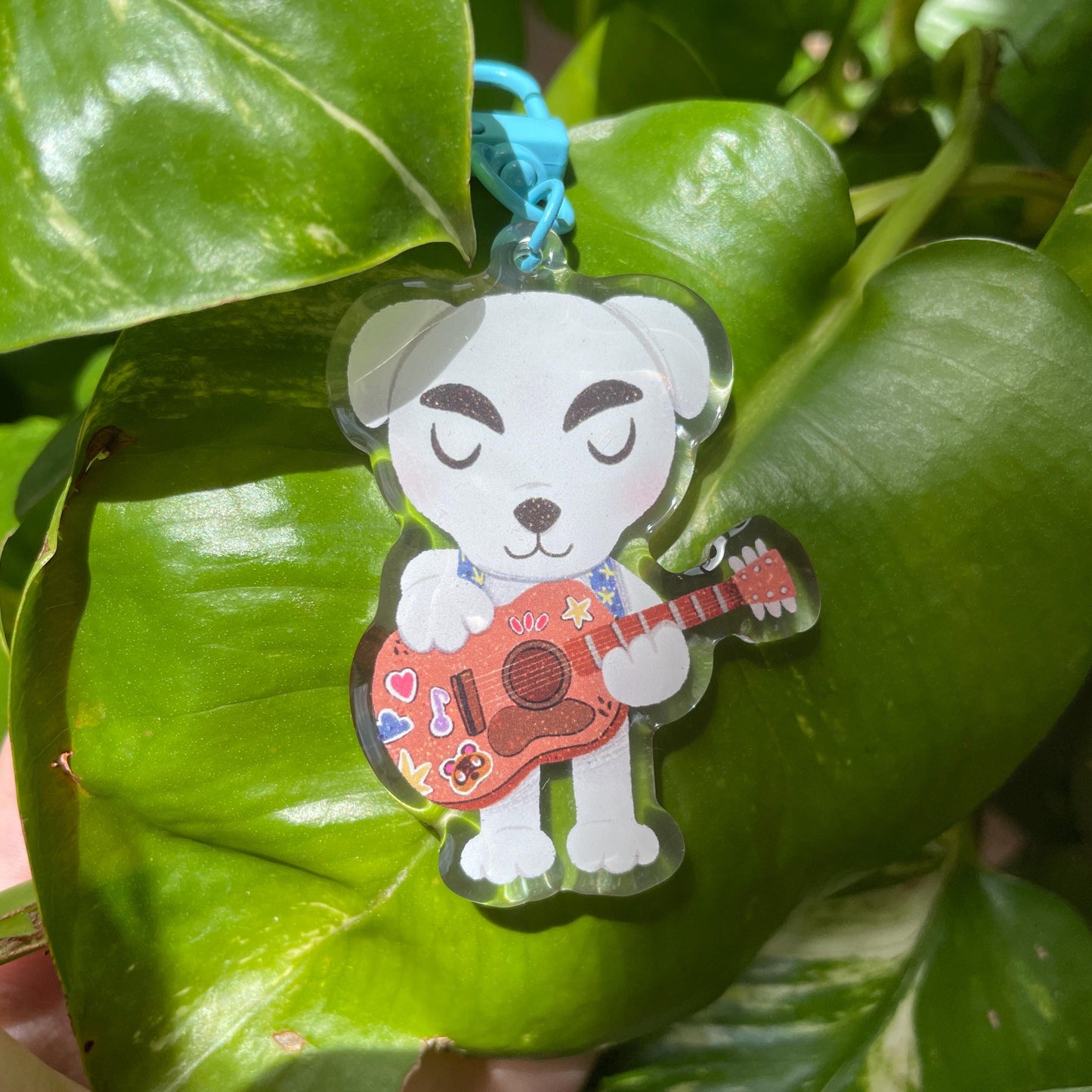 Totakeke Keyring | K.K. Slider Animal Crossing Llavero | New Horizons | Llavero colgante regalo llaves mochila Keychain