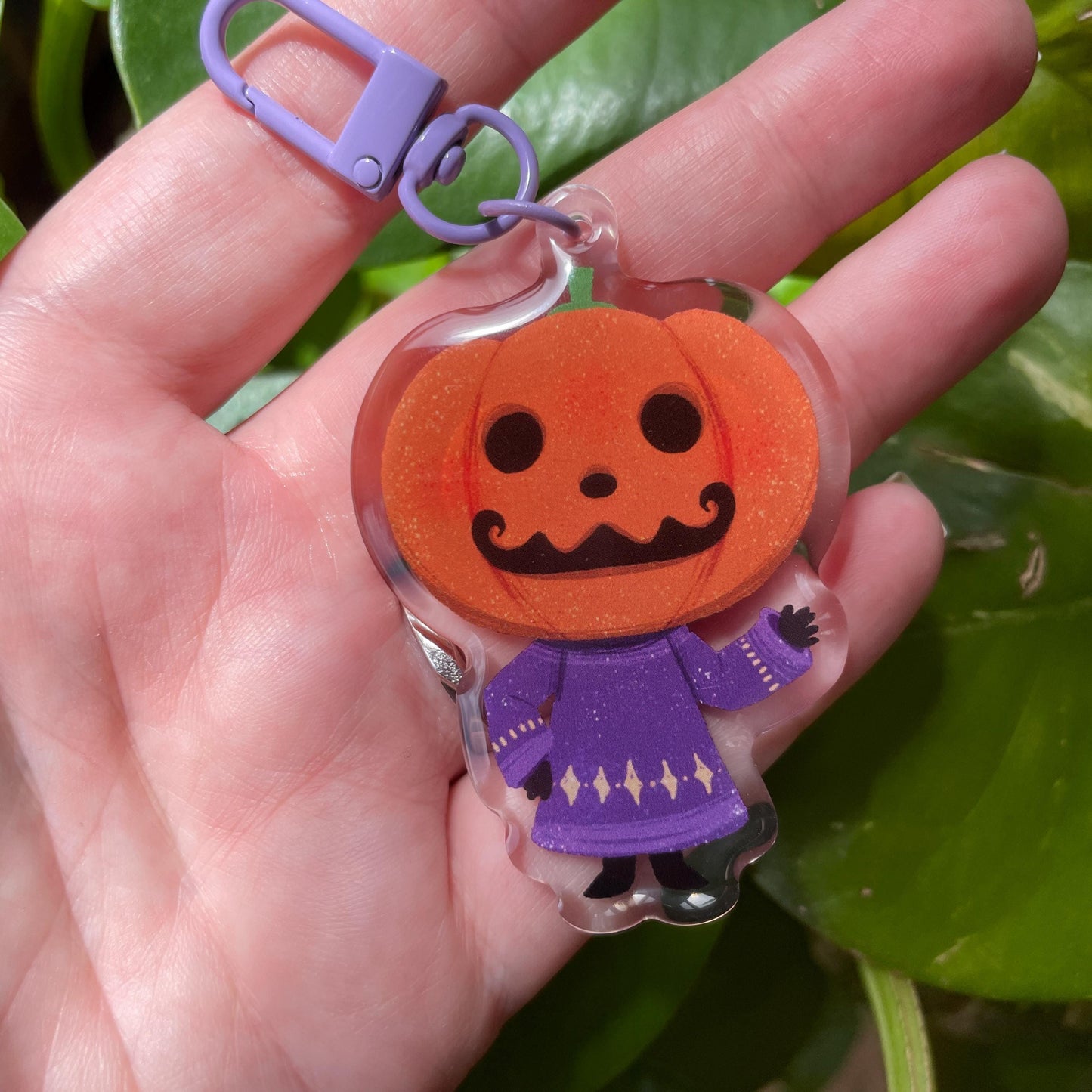 Soponcio Keyring | Jack Halloween Animal Crossing Llavero | New Horizons | Llavero colgante regalo llaves mochila Keychain