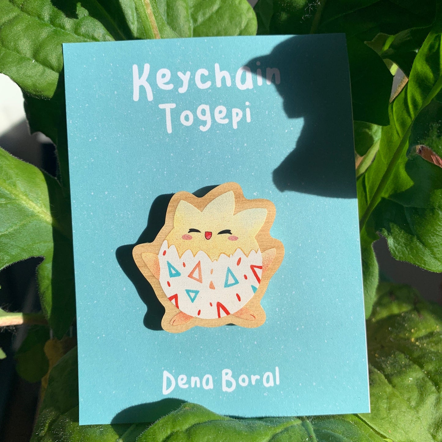 Pin de Madera Togepi-poke | Togepi-poke Wooden Pin Badge | togepi-poke