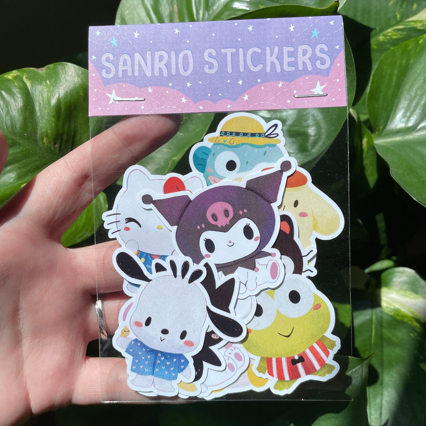 Pack Pegatinas Kuromi Mymelody Cinnamorroll & Friends| Stickers Pack | Fanart