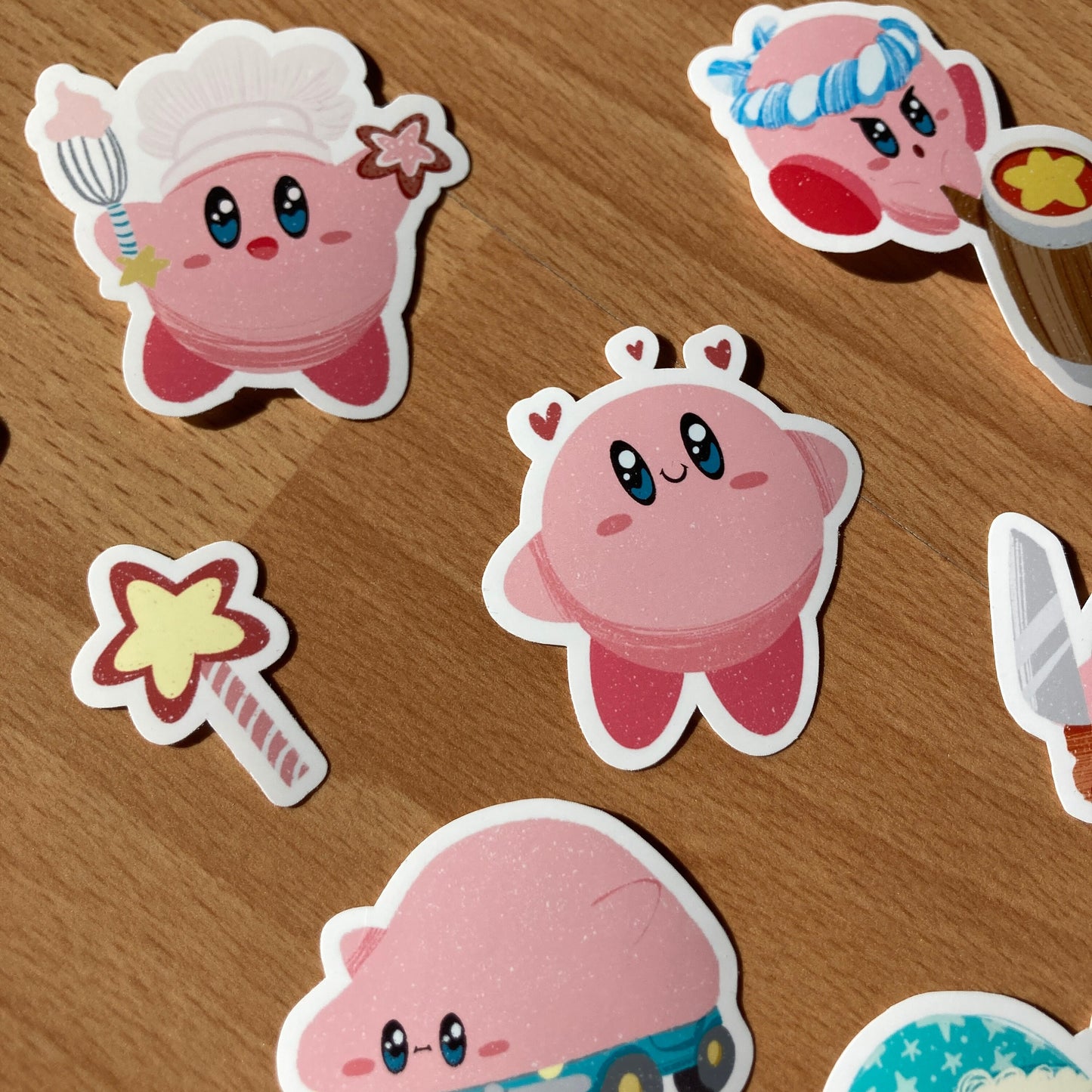 Pack Pegatinas Kirby: Stickers Pack Fanart