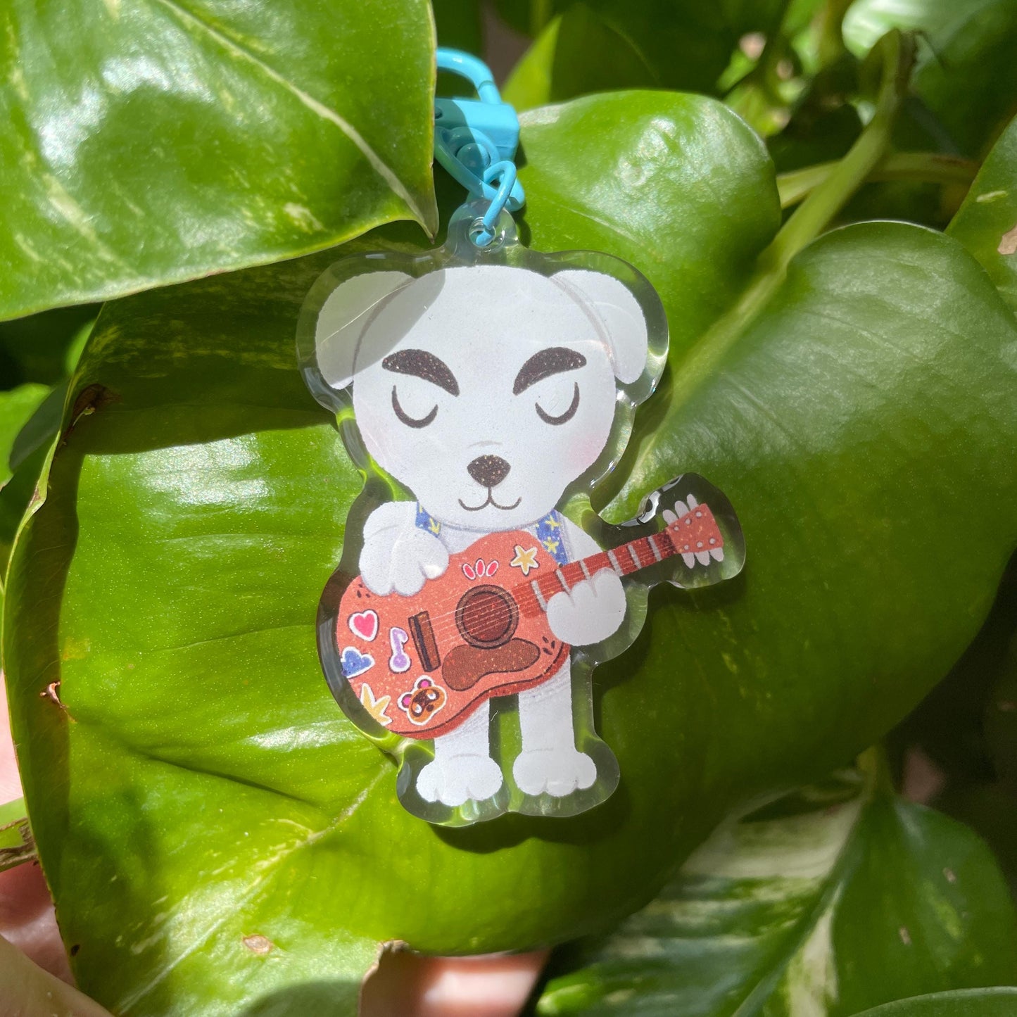 Totakeke Keyring | K.K. Slider Animal Crossing Llavero | New Horizons | Llavero colgante regalo llaves mochila Keychain