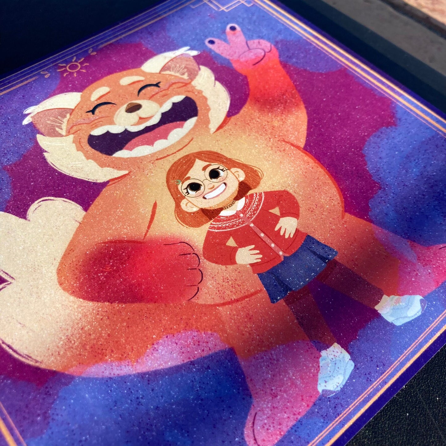 Print Turning Red | Fanart Turning Red | Ilustración Turning Red | Pixar Fan Art | Disney Fan Art