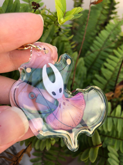 Hornet Keyring: Llavero Acrilico de la colección Hollow Knight, colgante para mochila